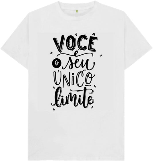 Camiseta Você é seu único limite